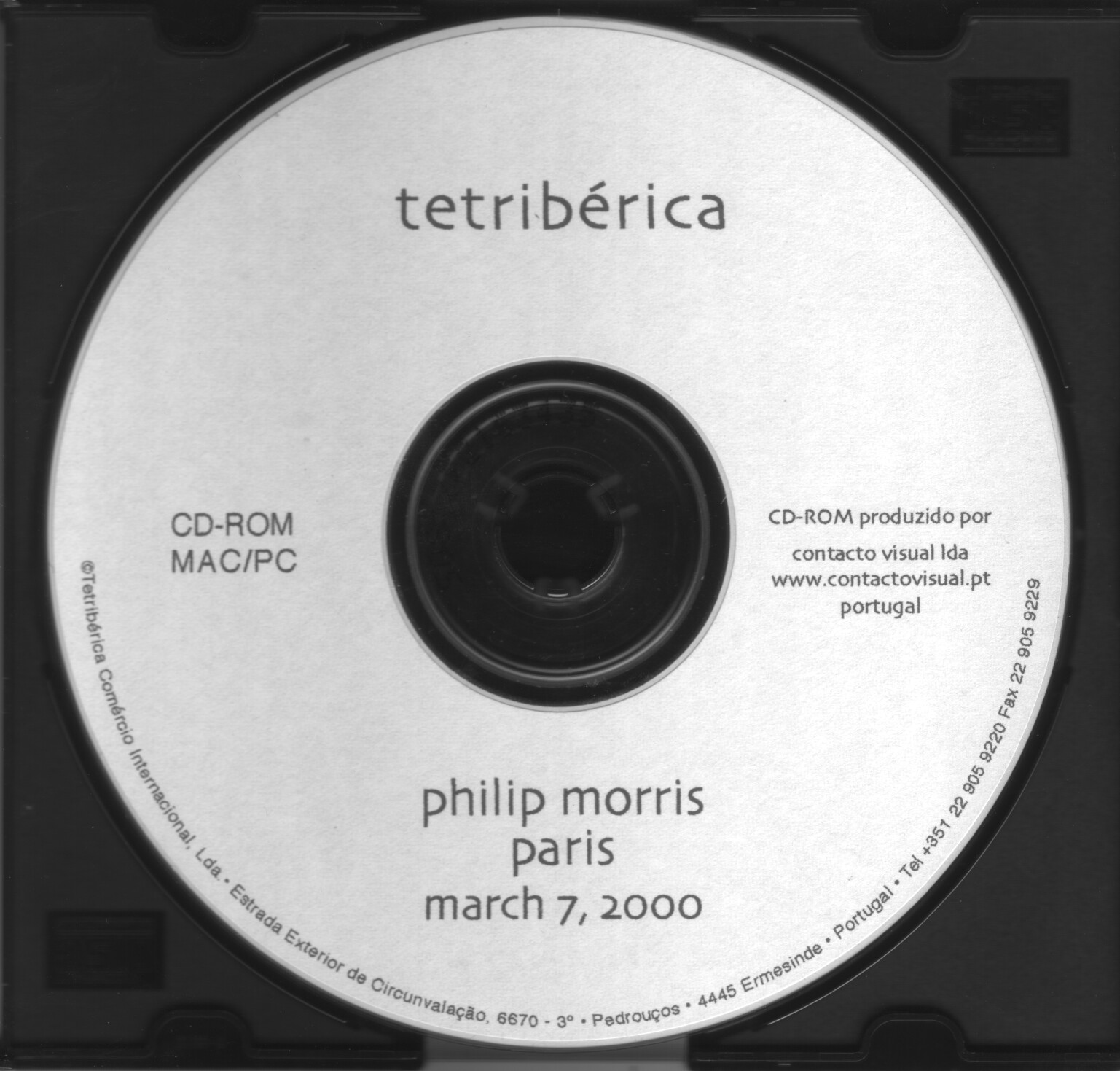 CD-Rom Tetribérica - Philip Morris